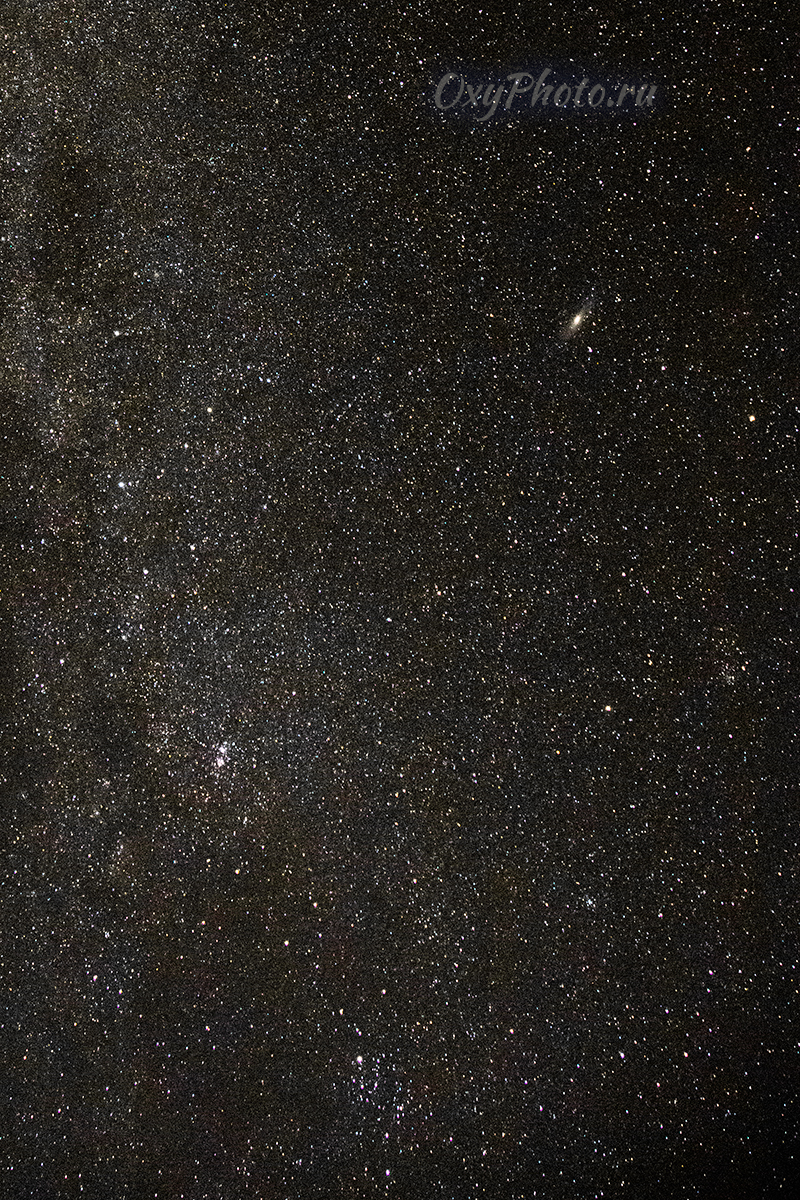 M 31 и зв. скопления Персея